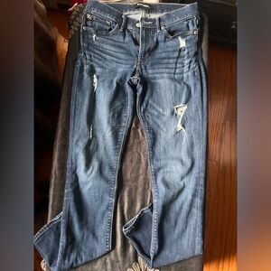 Express Dark Wash Express Skinny Jeans